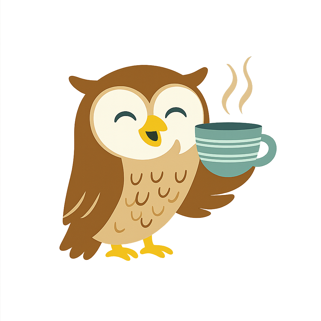 Coffee Hub mascot